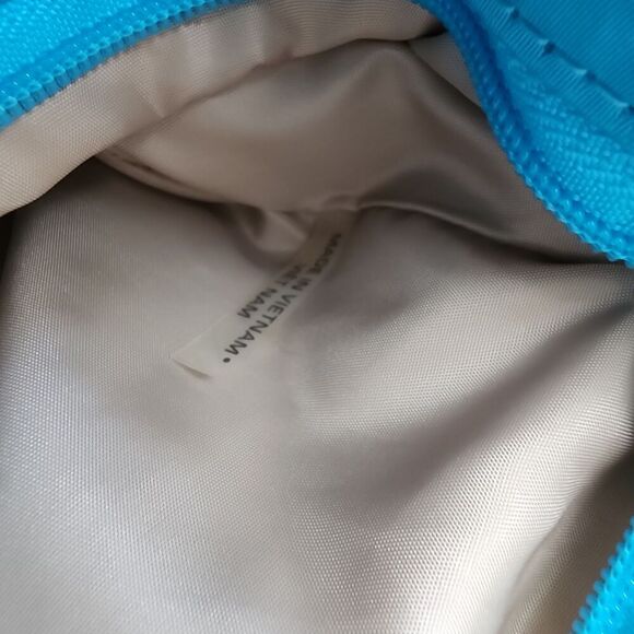 Coach Signature Fabric turquoise nylon Adjustable Crossbody File Bag - Picture 9 of 13